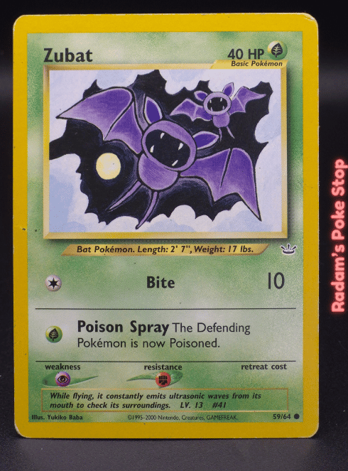 Zubat #59 Neo Revelation