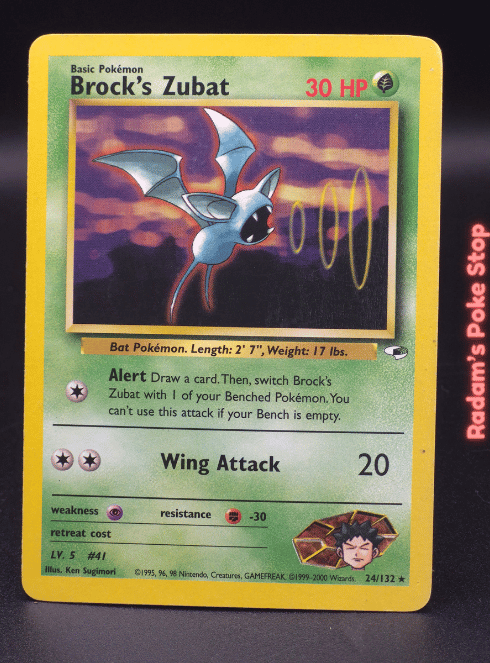 Brock's Zubat #24 Gym Heroes