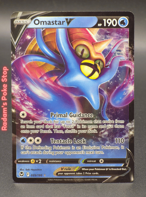 Omastar V #035 Silver Tempest UR