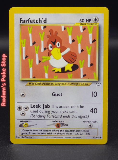 Farfetch'd #43 Neo Revelation