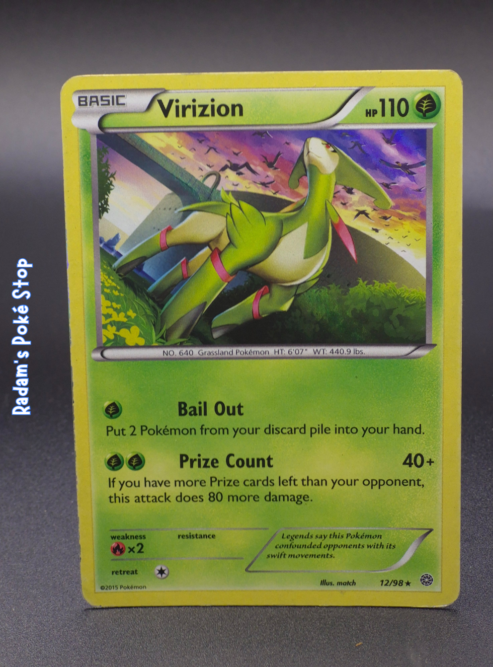 Virizion #12 Ancient Orgins 