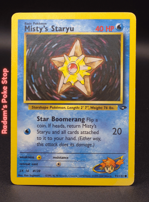 Misty's Staryu #92 Gym Challenge