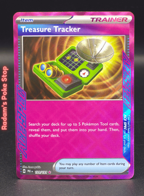 Treasure Tracker #131 Prismatic Evolutions ACE SPEC