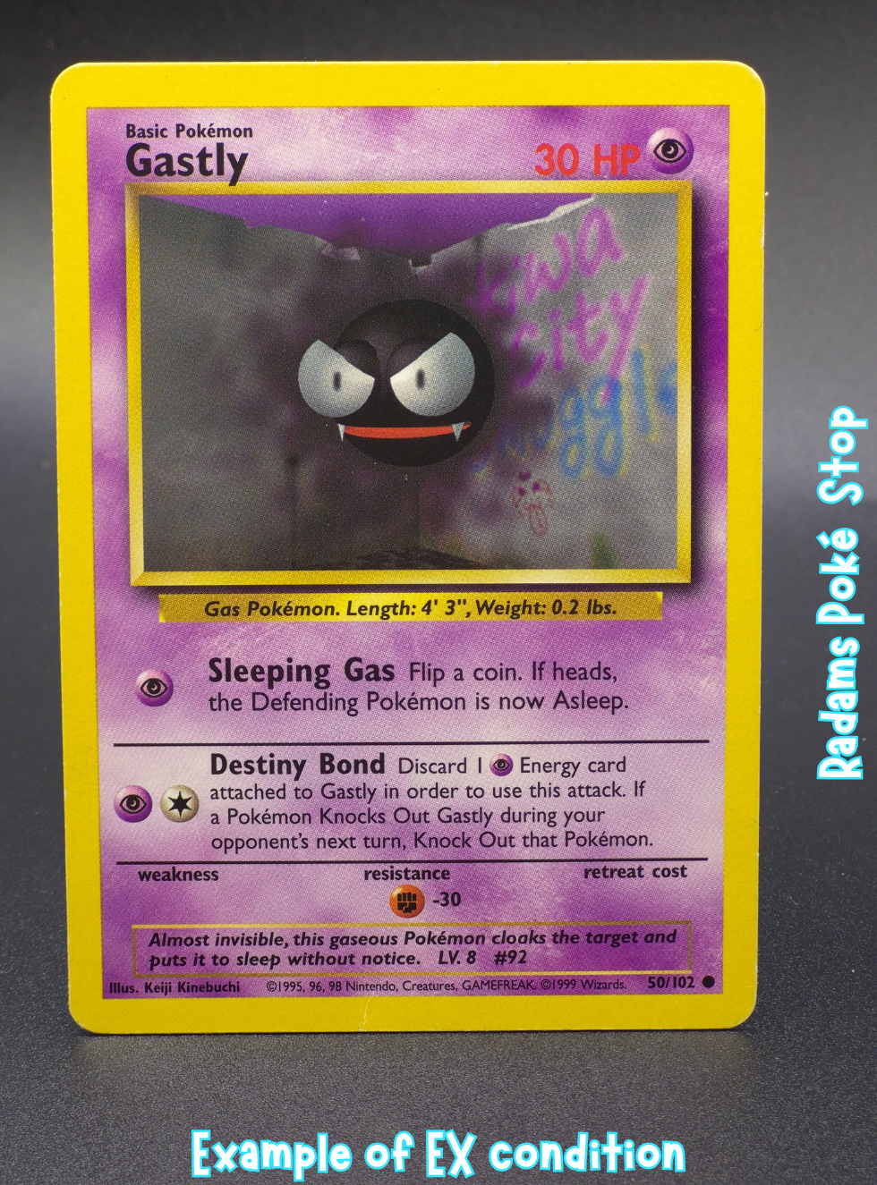 Gastly #50 common Base Set