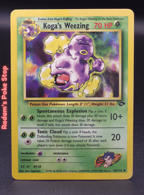 Koga's Weezing #50 Gym Challenge