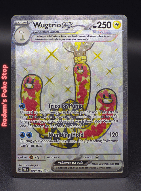 Wugtrio ex #190 Temporal Forces UR