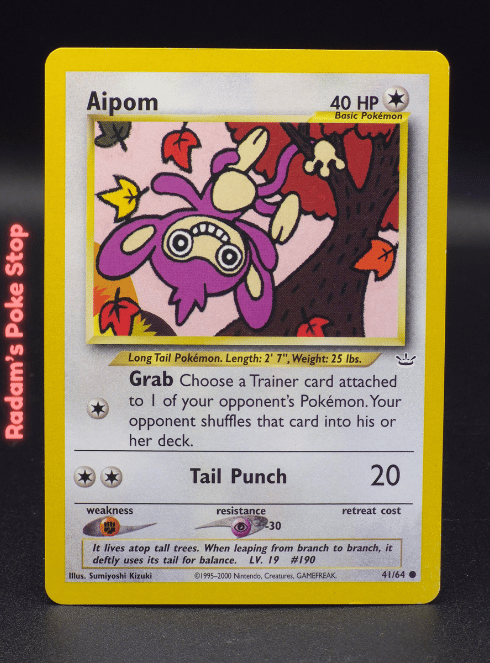 Aipom #41 Neo Revelation