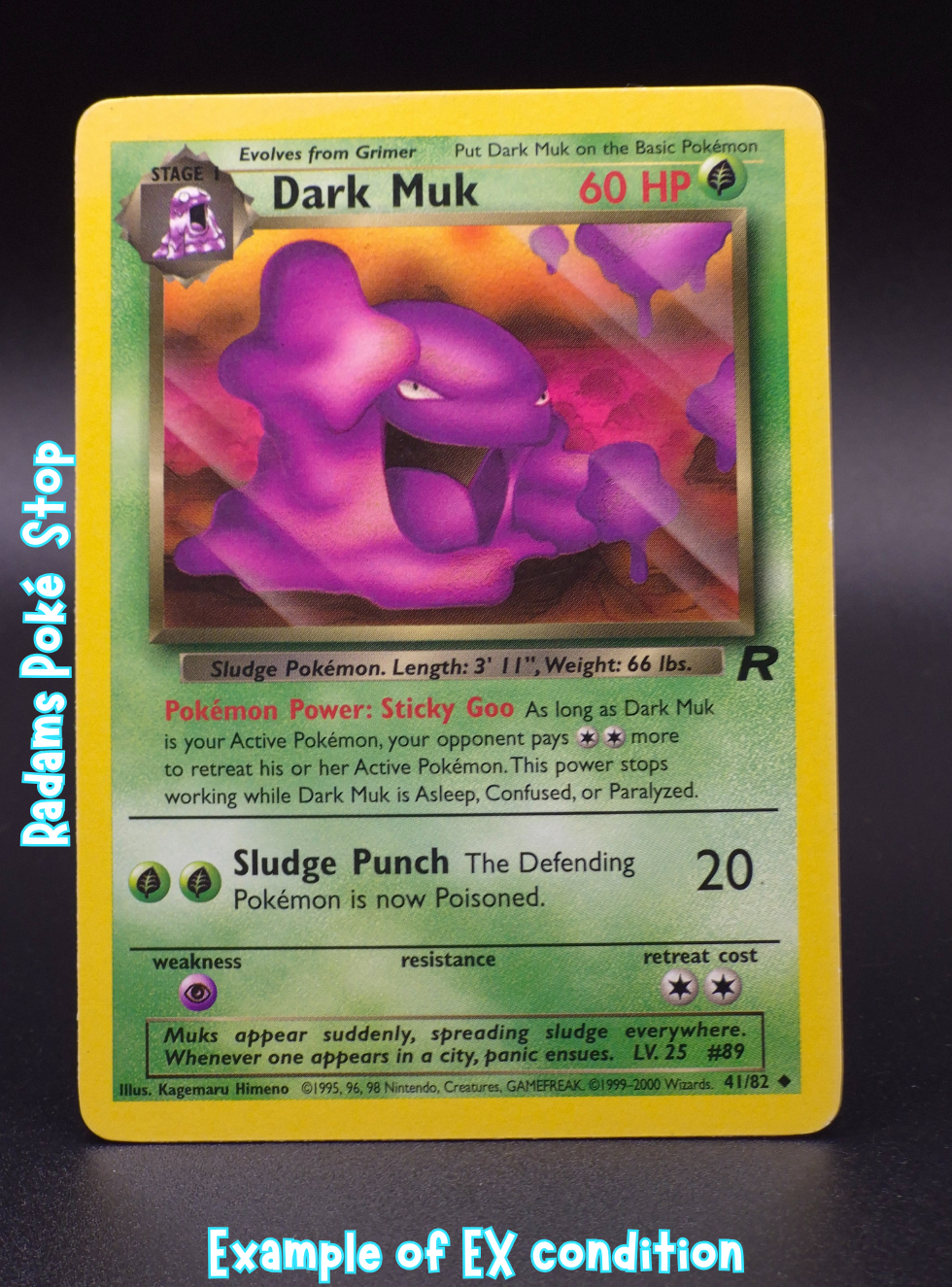 Dark Muk #41 Uncommon Team Rocket