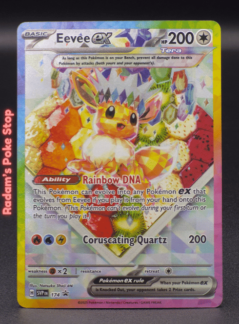 Eevee ex #SVP174 Prismatic UPC Promo