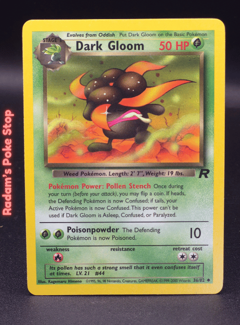 Dark Gloom #36 Uncommon Team Rocket