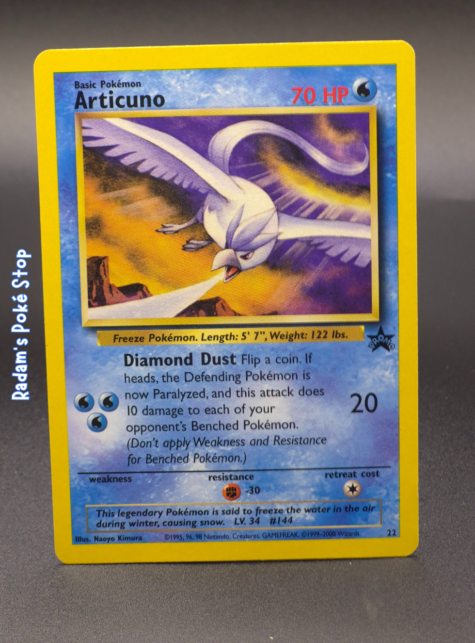 Articuno #22 Black Star Promo