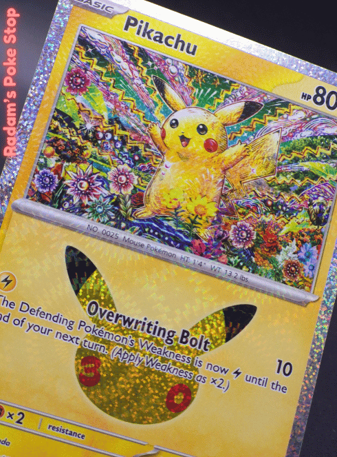 Pikachu 18/30 #040 30th Celebrations 30C