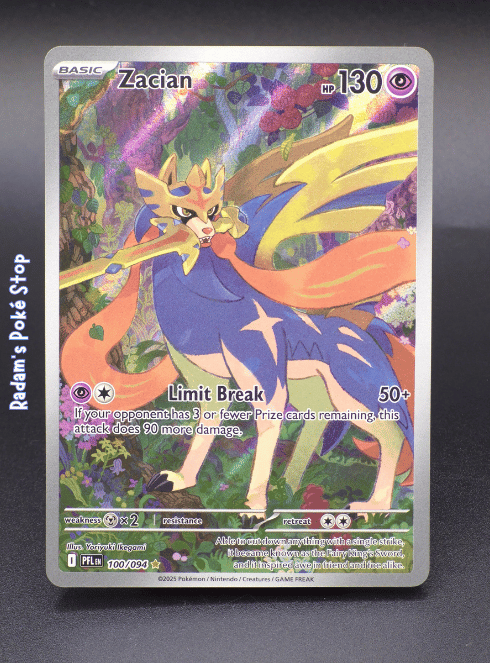 Zacian #100 IR Phantasmal Flames