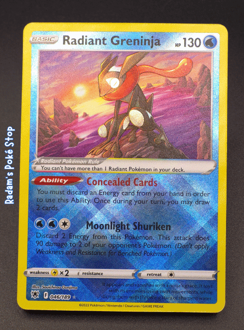 Radiant Greninja #046 Astral Radiance