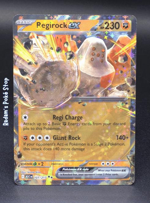Regirock ex #107 DR Ascended Heroes