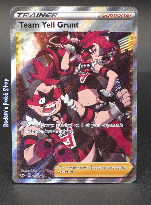 Team Yell Grunt #202 Sword & Shield Base UR