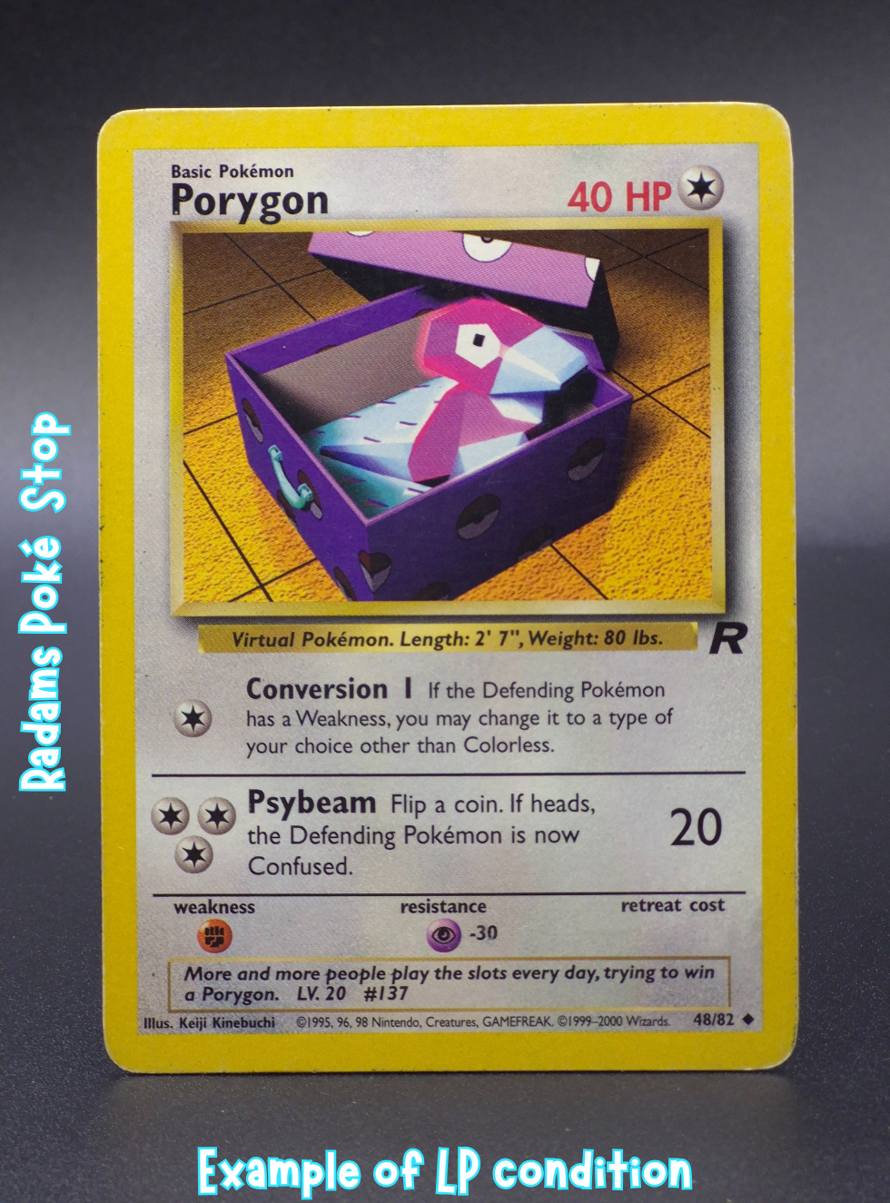 Porygon #48 uncommon Team Rocket