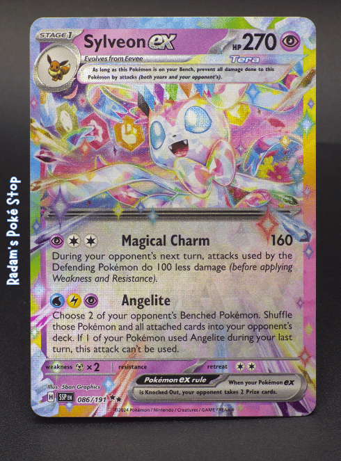 Sylveon ex #086  Surging Sparks DR