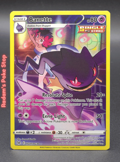 Banette #TG07 Lost Origin