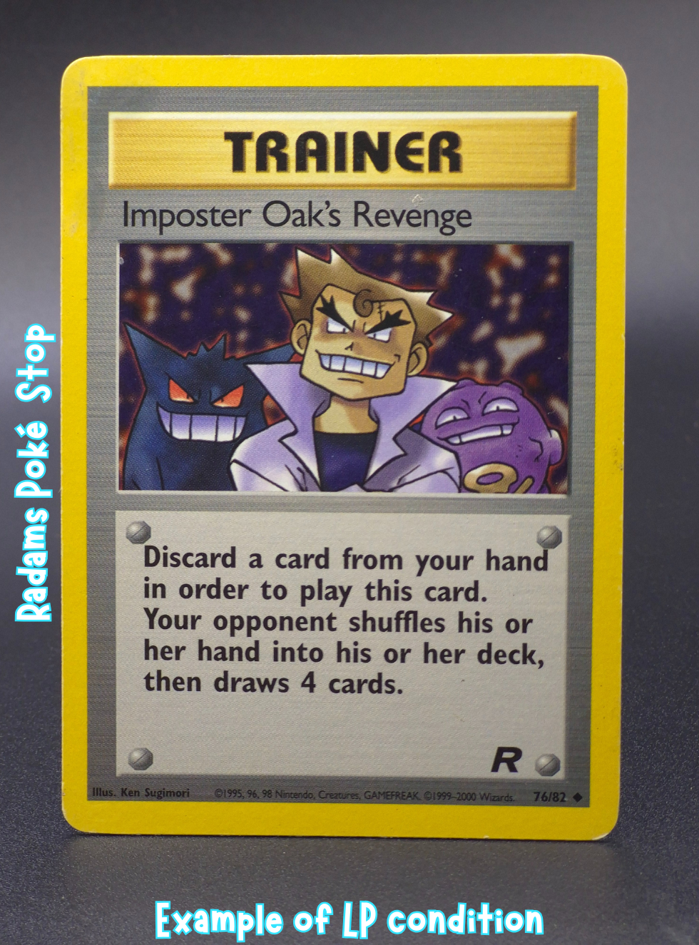Imposter Oak’s Revenge #76 uncommon Team Rocket