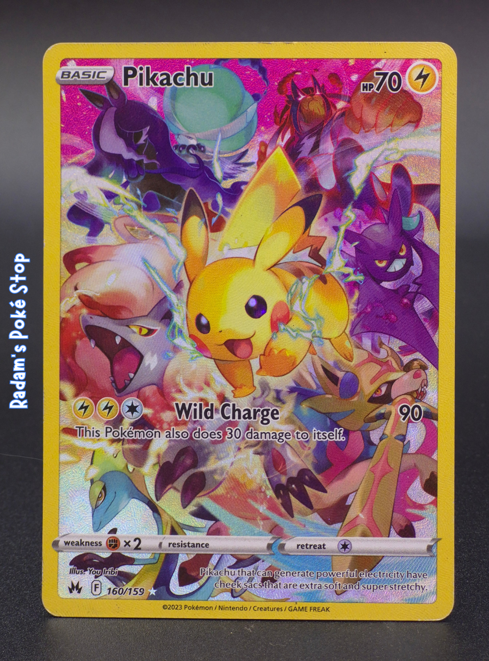 PIkachu #160 Crown Zenith