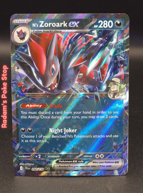 N's Zoroark ex #098 Journey Together DR