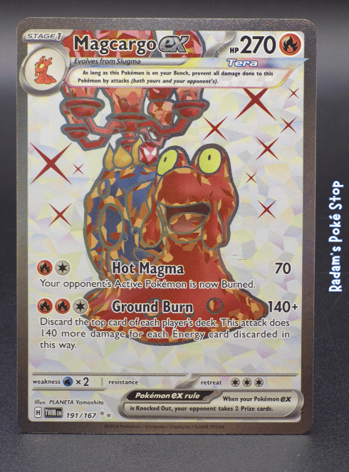 Magcargo ex #191 Twilight Masquerade