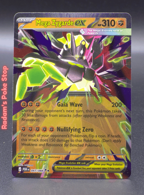 Mega Zygarde ex #047 Perfect Order DR