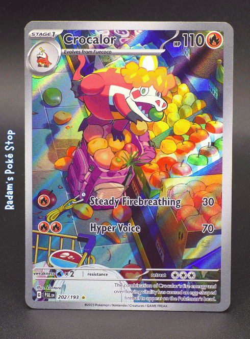 Crocalor #202 Paldea Evolved IR