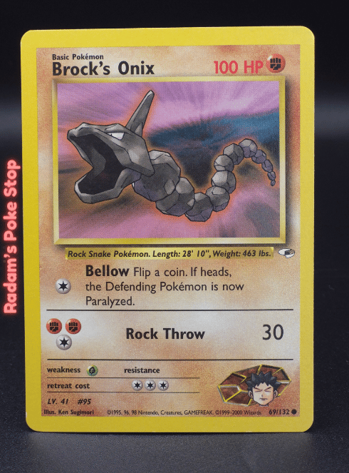 Brock's Onix #69 Gym Heroes