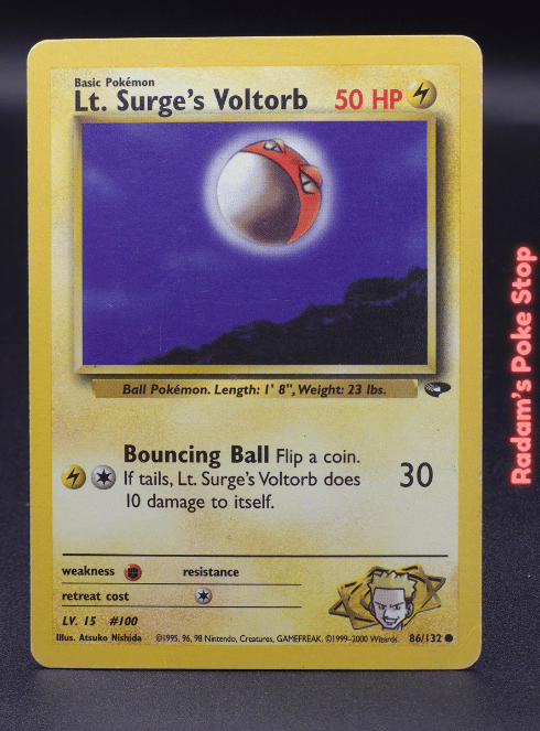 Lt Surge's Voltorb #86 Gym Challenge