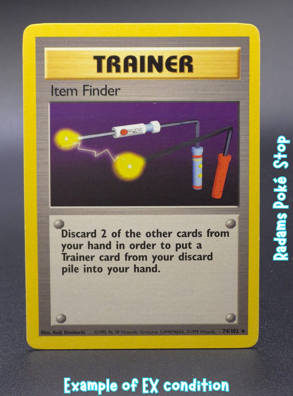 Item Finder #74 rare Base Set
