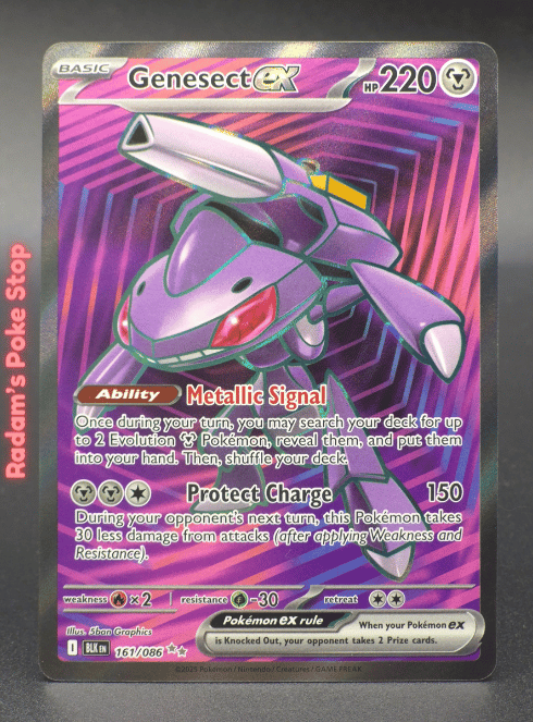 Genesect ex #161 Black Bolt UR