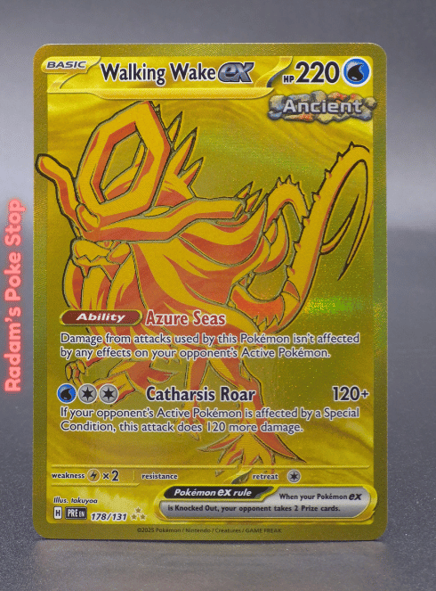 Walking Wake ex #178 Prismatic Evolutions HR
