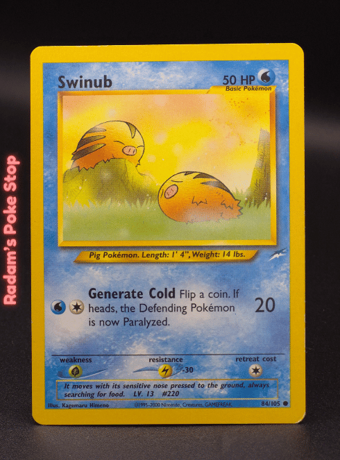 Swinub #84 Neo Destiny