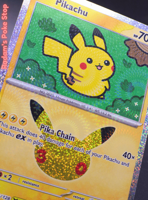 Pikachu 12/30 #034 30th Celebrations 30C