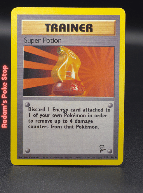 Super Potion #117 Rare Base Set 2