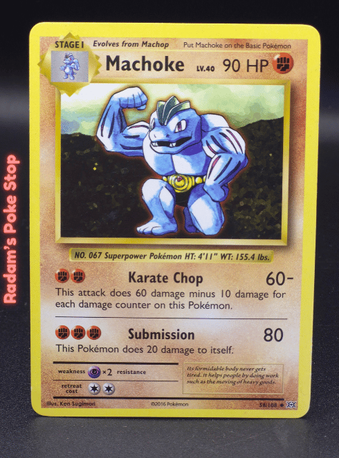 Machoke #58 XY Evolutions