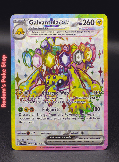 Galvantula ex #159 Stellar Crown UR
