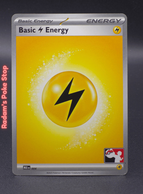 PLAY! Stamped Basic Lightning Energy #004- prize pack exclusive