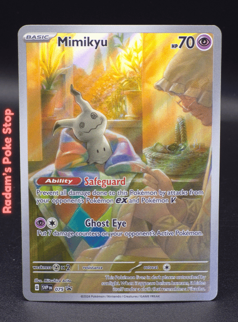 Mimikyu #SVP075 Paldean Fates Promo