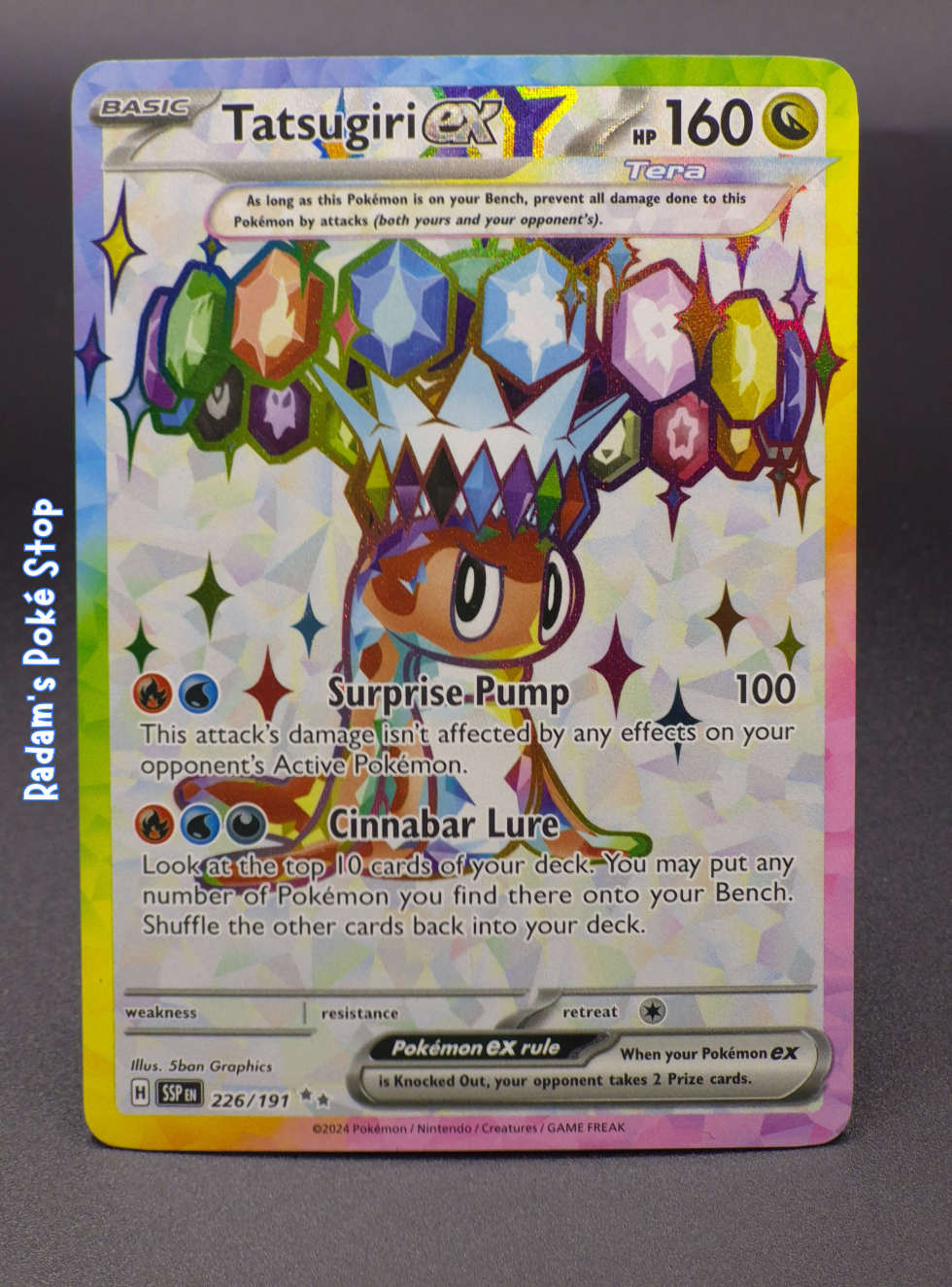 Tatsugiri ex #226 Surging Sparks Tera UR