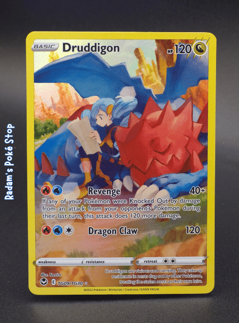 Druddigon #TG09 Silver Tempest Trainer Gallery
