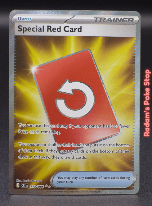 Special Red Card #113 CRI Chaos Rising UR
