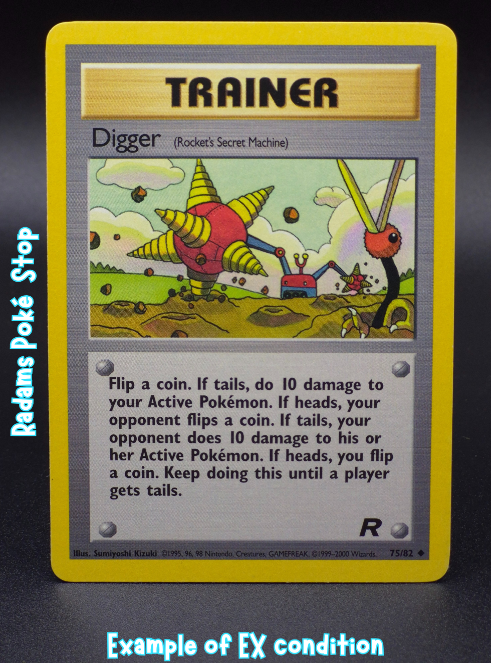 Digger #75 uncommon Team Rocket