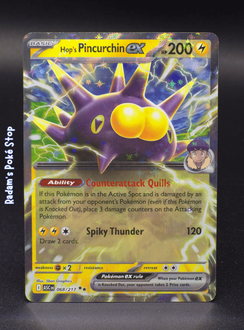 Hop's Pincurchin ex #068 DR Ascended Heroes