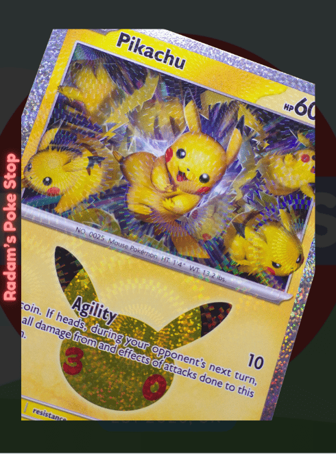 Pikachu 22/30 #044 30th Celebrations 30C