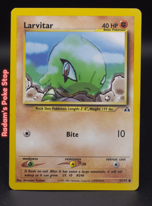 Larvitar #57 Neo Discovery