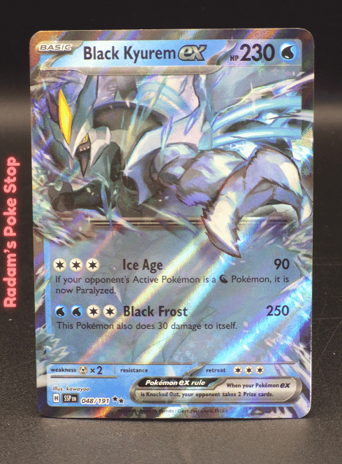Black Kyurem ex #048  Surging Sparks DR