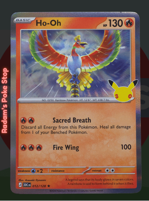Ho-Oh #012 30th Celebrations 30C